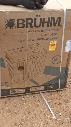 Bruhm 8kg Semi-Automatic Washing Machine