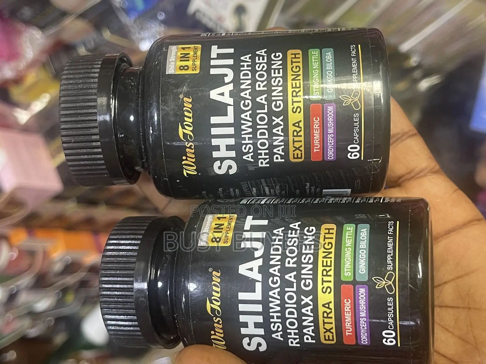 Shilajit Ashwagandha Rhodiola Rosea Panax Ginseng 15,250 Mg
