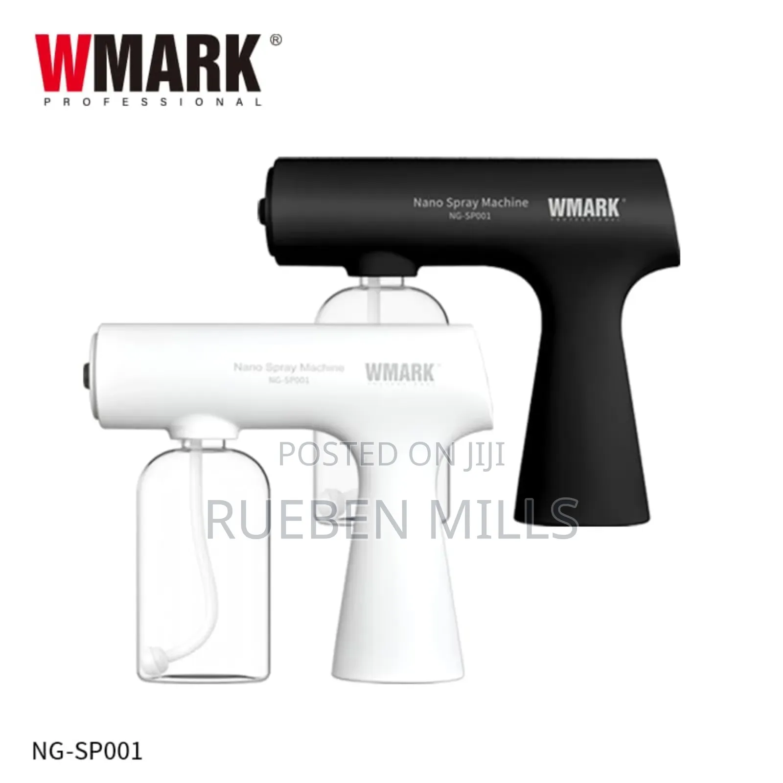 Wmark Ng-Sp001 Rechargeable Electric Alcohol and Water Spray Gun