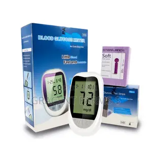 Blood Glucose Meter + 50 Lancet + 50 Strips