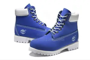 Timberland Boots Waterproof Royal Blue N White
