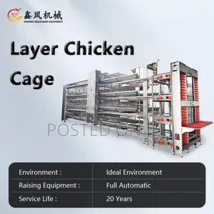 Fully Automated Chicken Cage