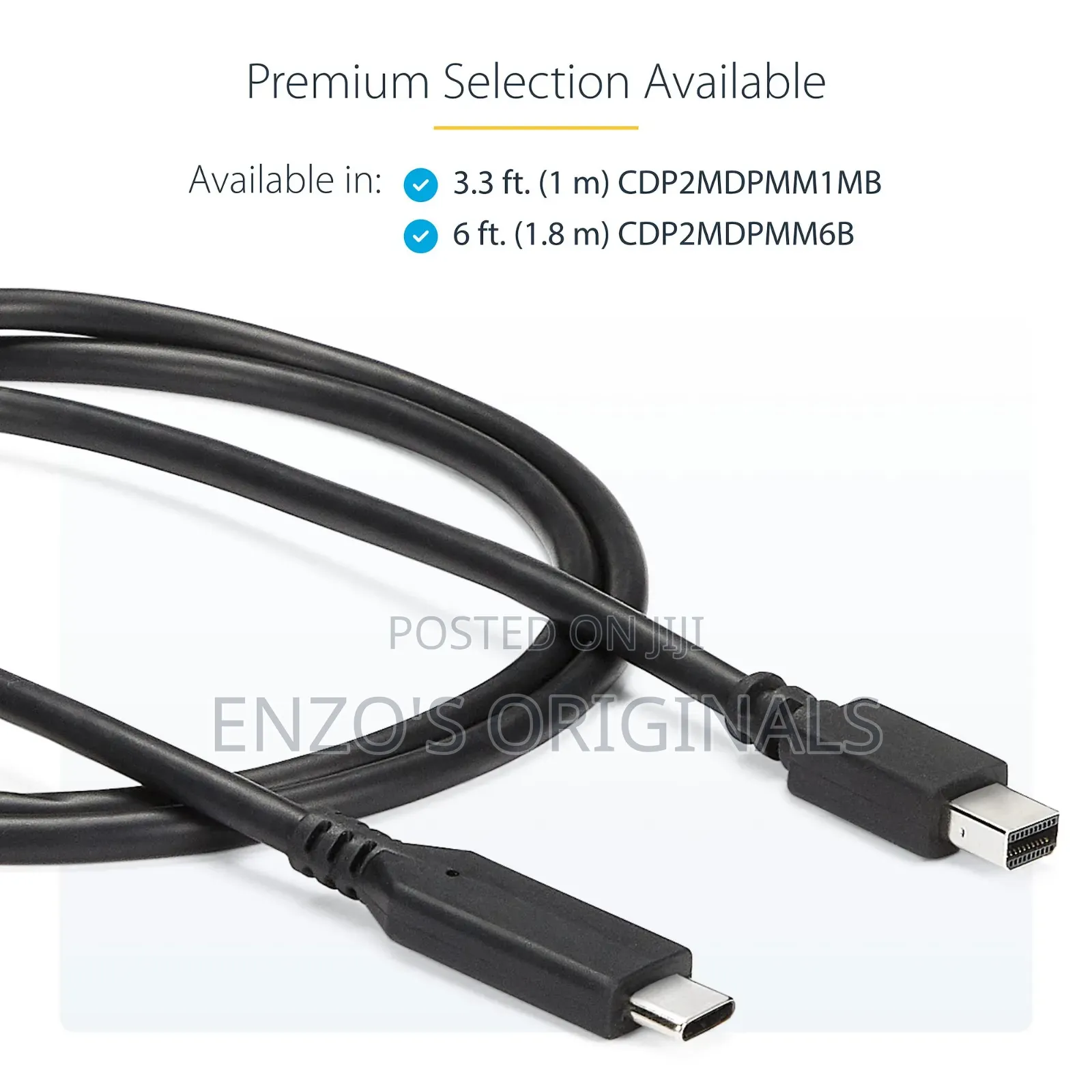 Usb-c To Mini Display Port Type-c To Thunderbolt  Startech Brand