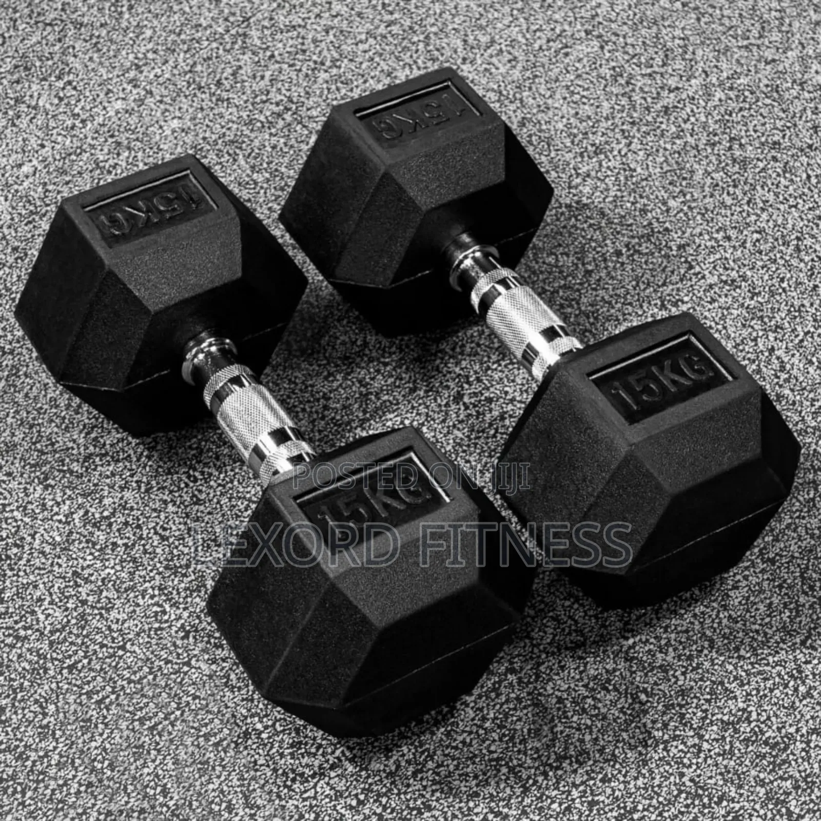 Dumbbells 15kg Pair
