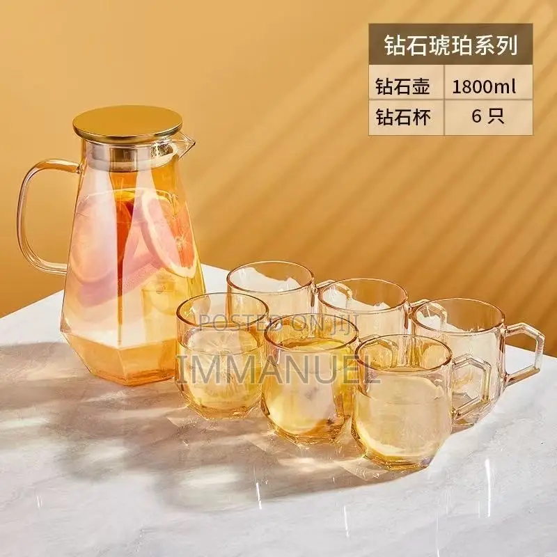 7 In 1 Glass Cups Set