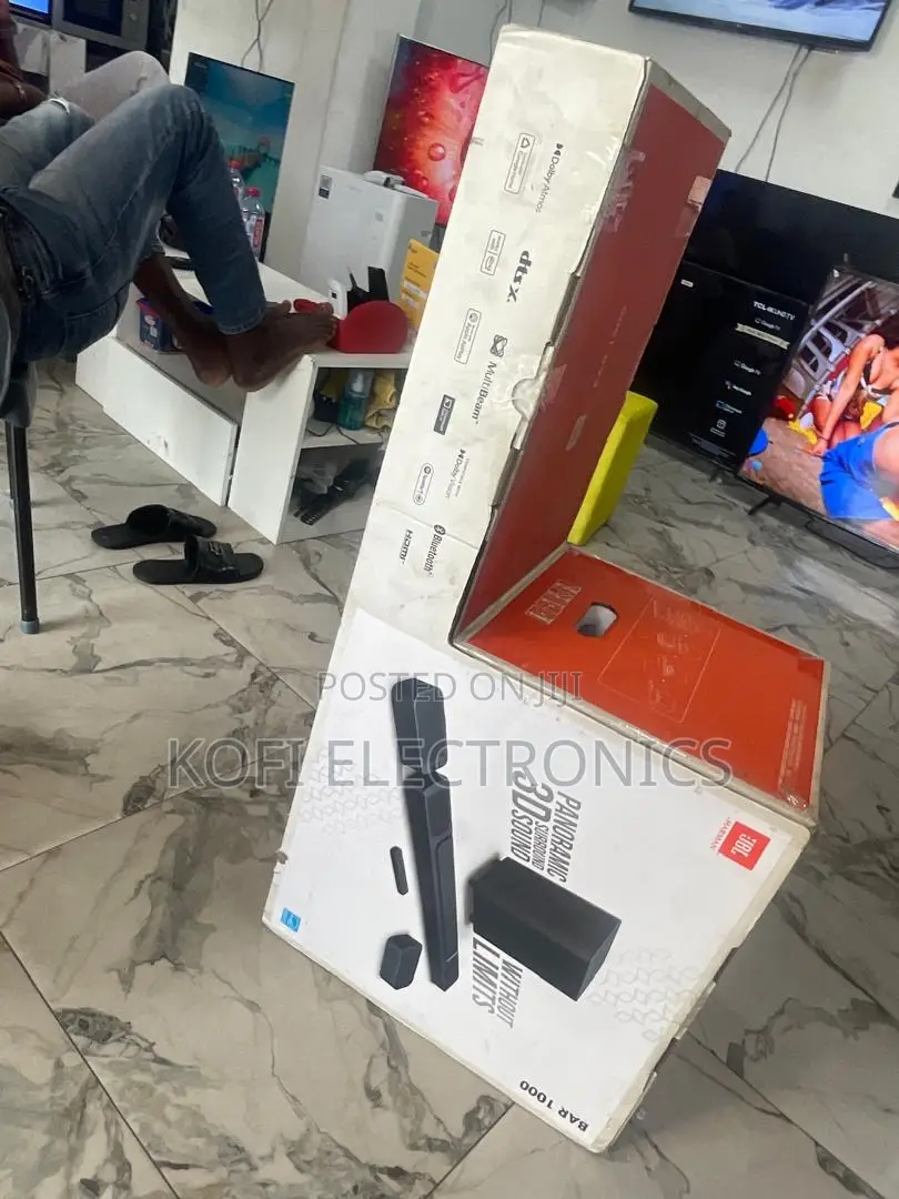 JBL Cinematic Bar: Profound Audio Soundbar System Wireless Subwoofer