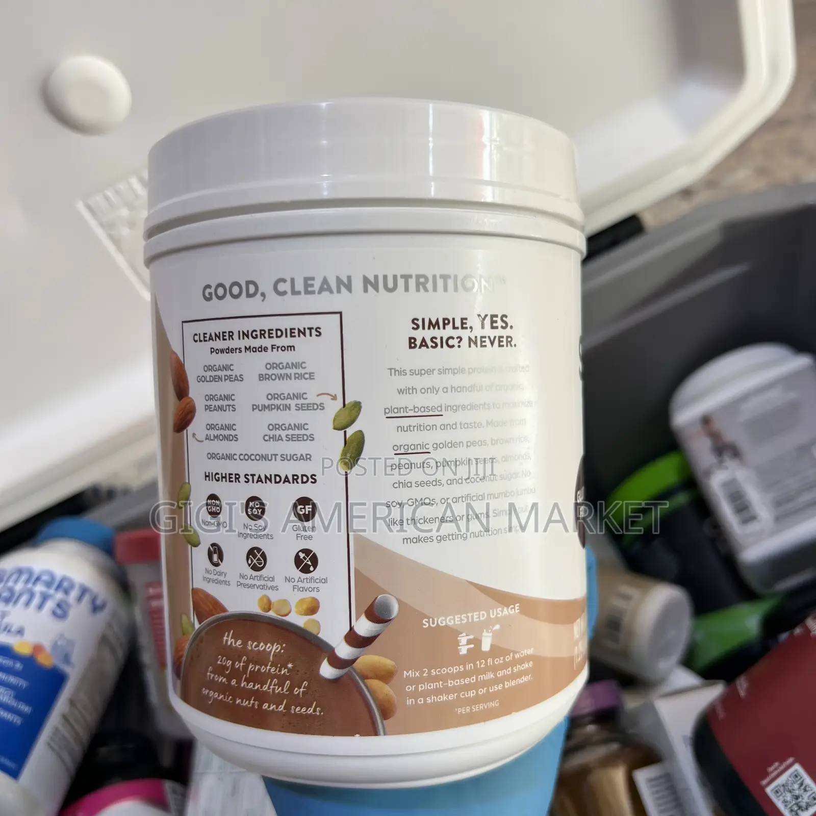 Orgain Simple Plant Protein Powder