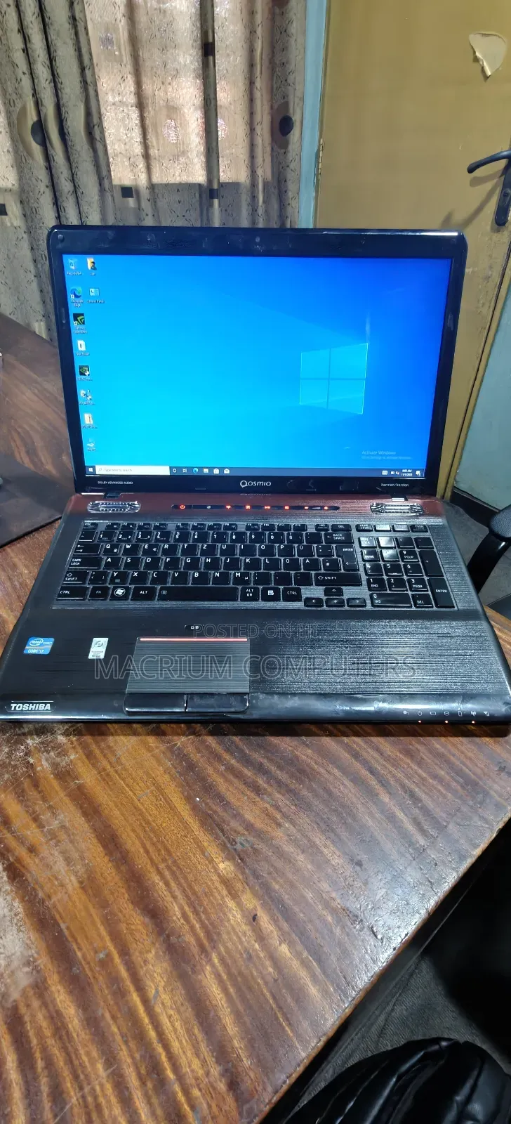 Laptop Toshiba Qosmio X775 8GB Intel Core i7 HDD 500GB