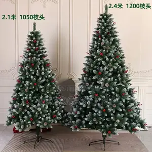 2025 Christmas Tree 210 Cm and 240 Cm With Red Berries
