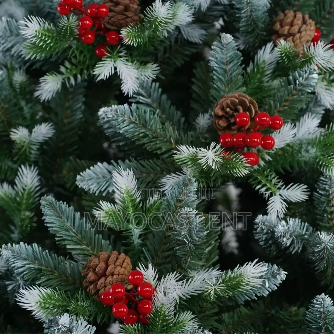 2025 Christmas Tree 210 Cm and 240 Cm With Red Berries