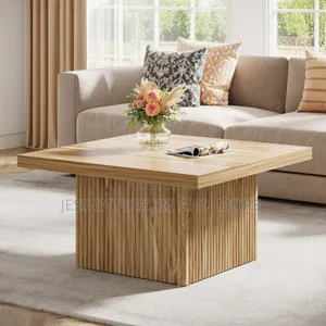 Center Table (Square Fluted)