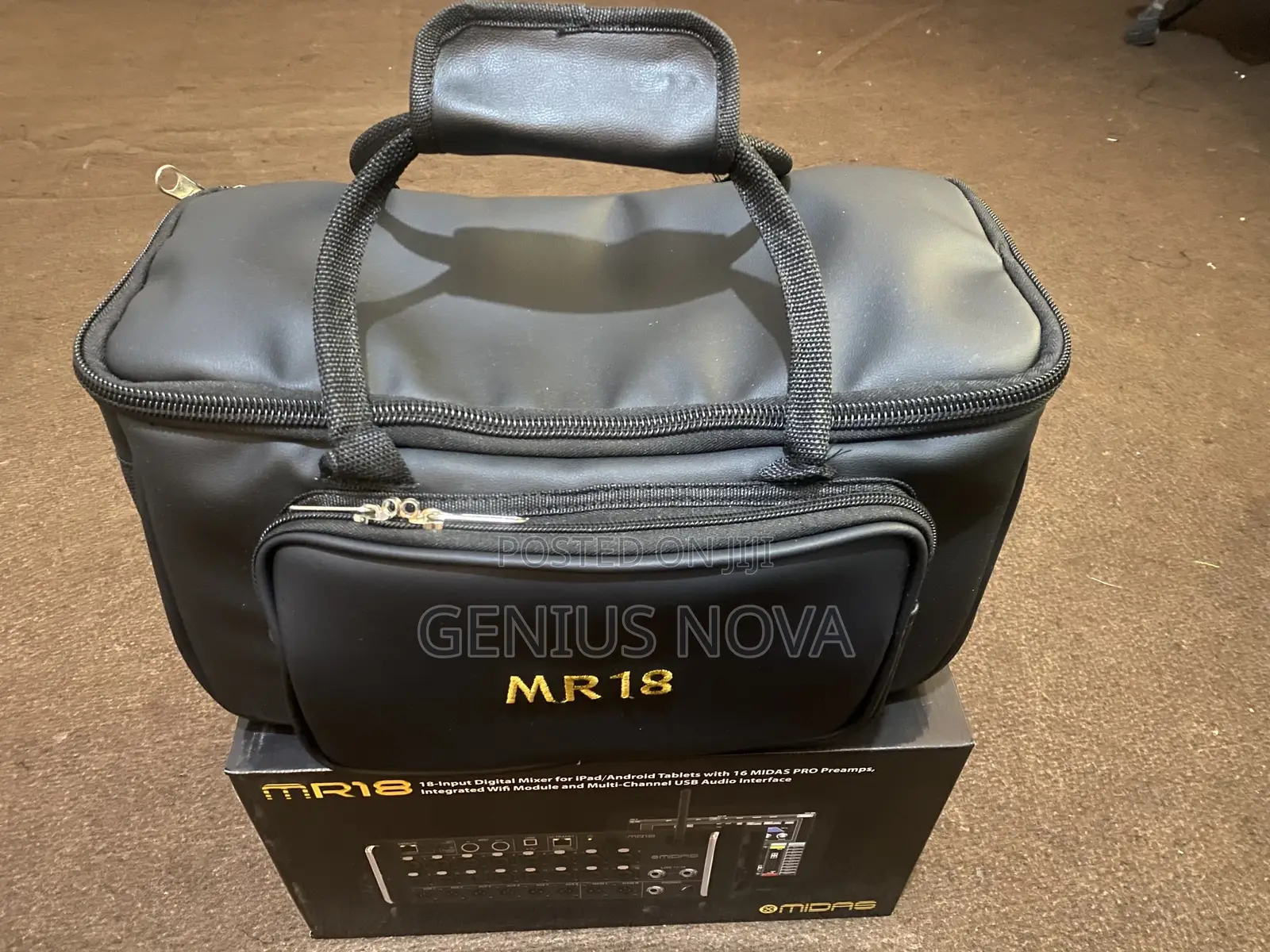 Midas Mr18 Digital Mixer Plus Leather Bag