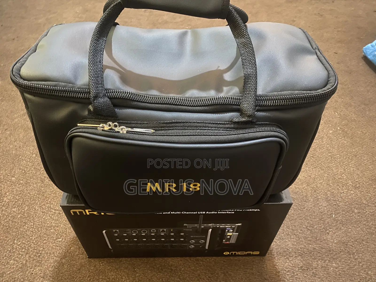 Midas Mr18 Digital Mixer Plus Leather Bag