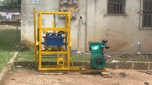 Onsite Block Production With Industrial Machine