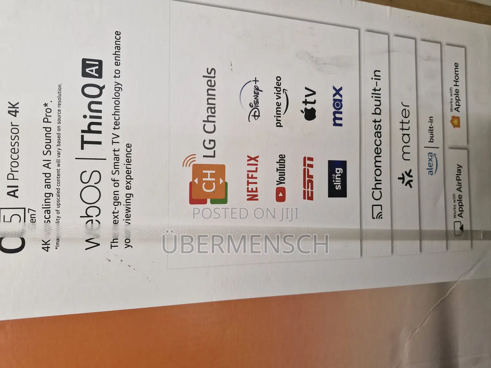 LG Uhd Ai Thinq 75" Inches