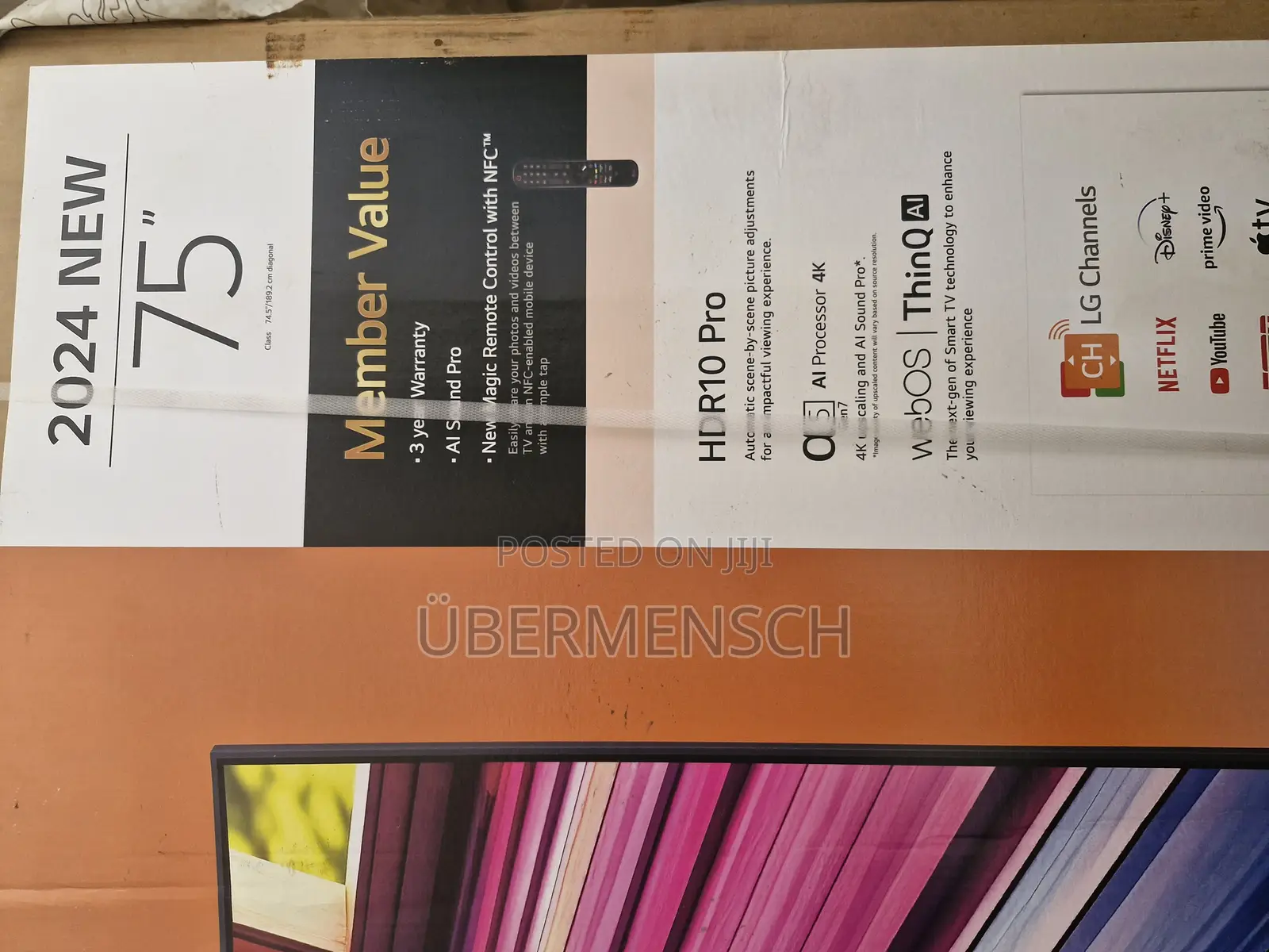 LG Uhd Ai Thinq 75" Inches
