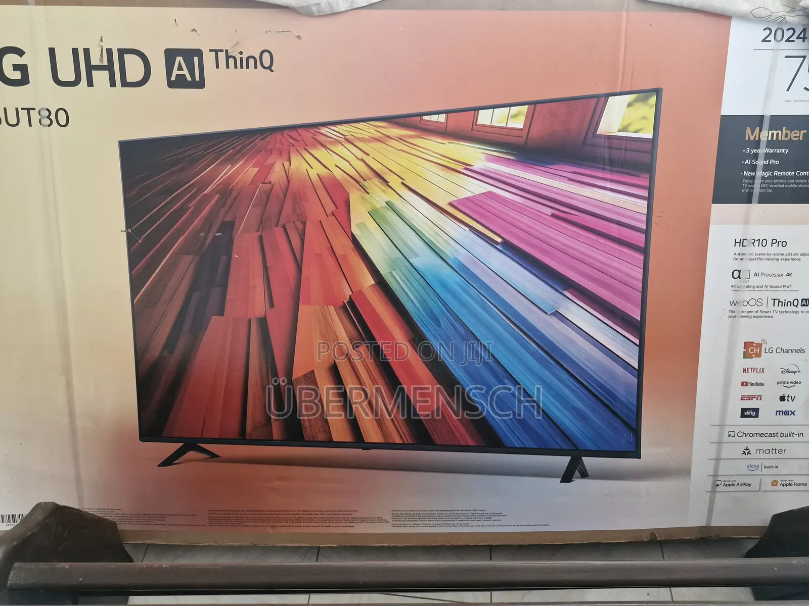 LG Uhd Ai Thinq 75" Inches