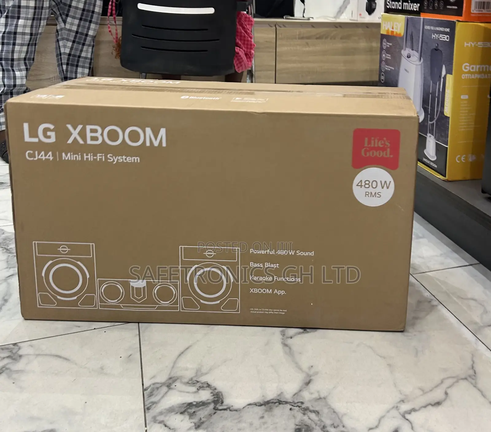 Brand New Wireless 480 Watts Lg Bluetooth Xboom Speaker