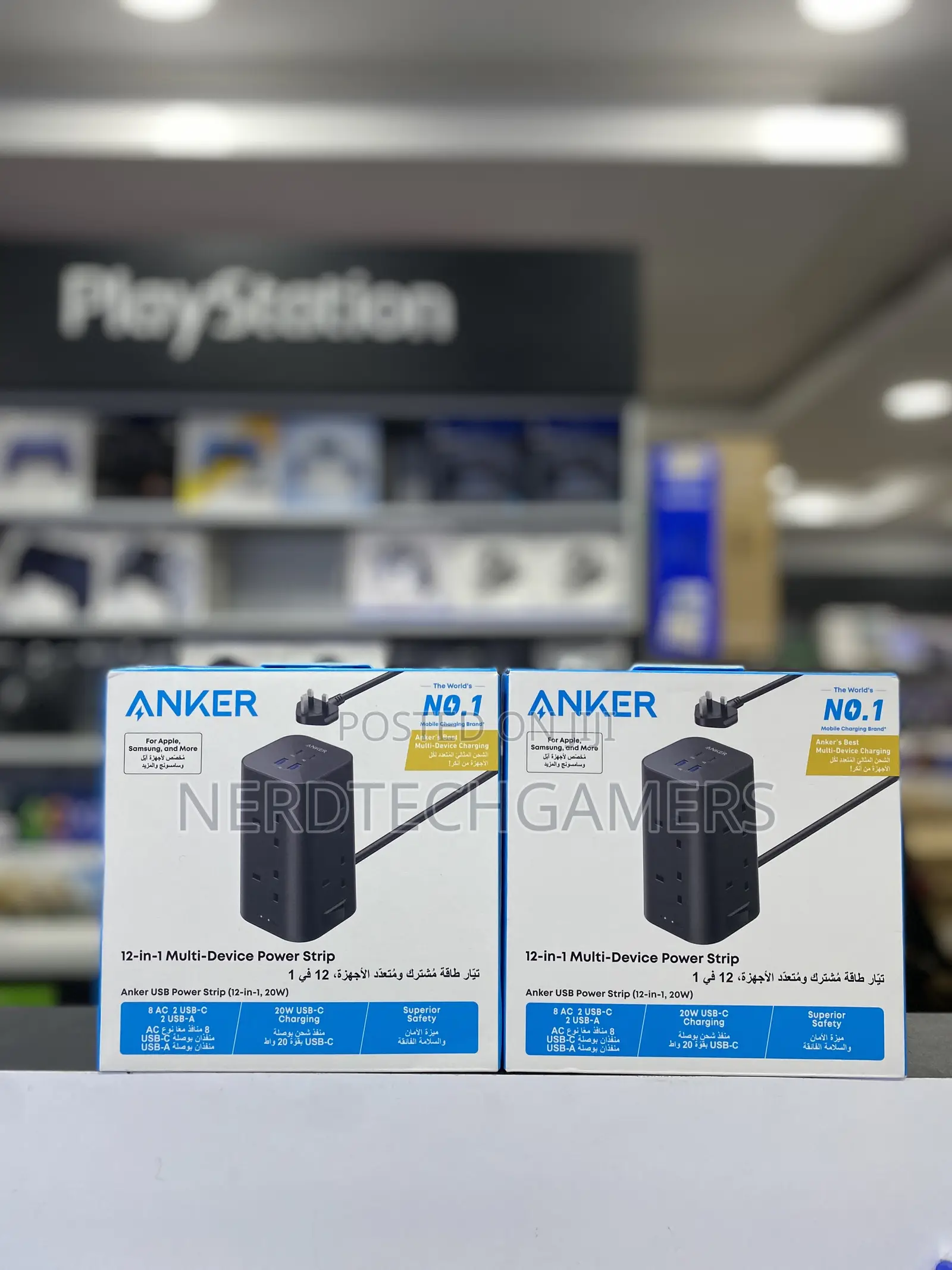 Anker 20w Usb C Fast Charging Power Strip