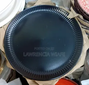 6pcs Ceramic Plates Available in Black