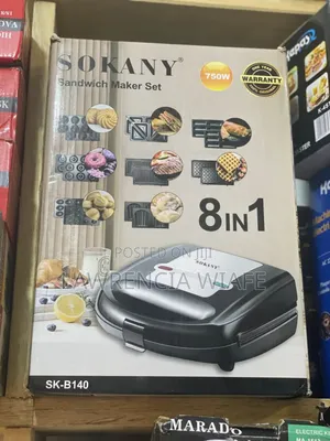Sokany 8 in 1 Sandwich Maker