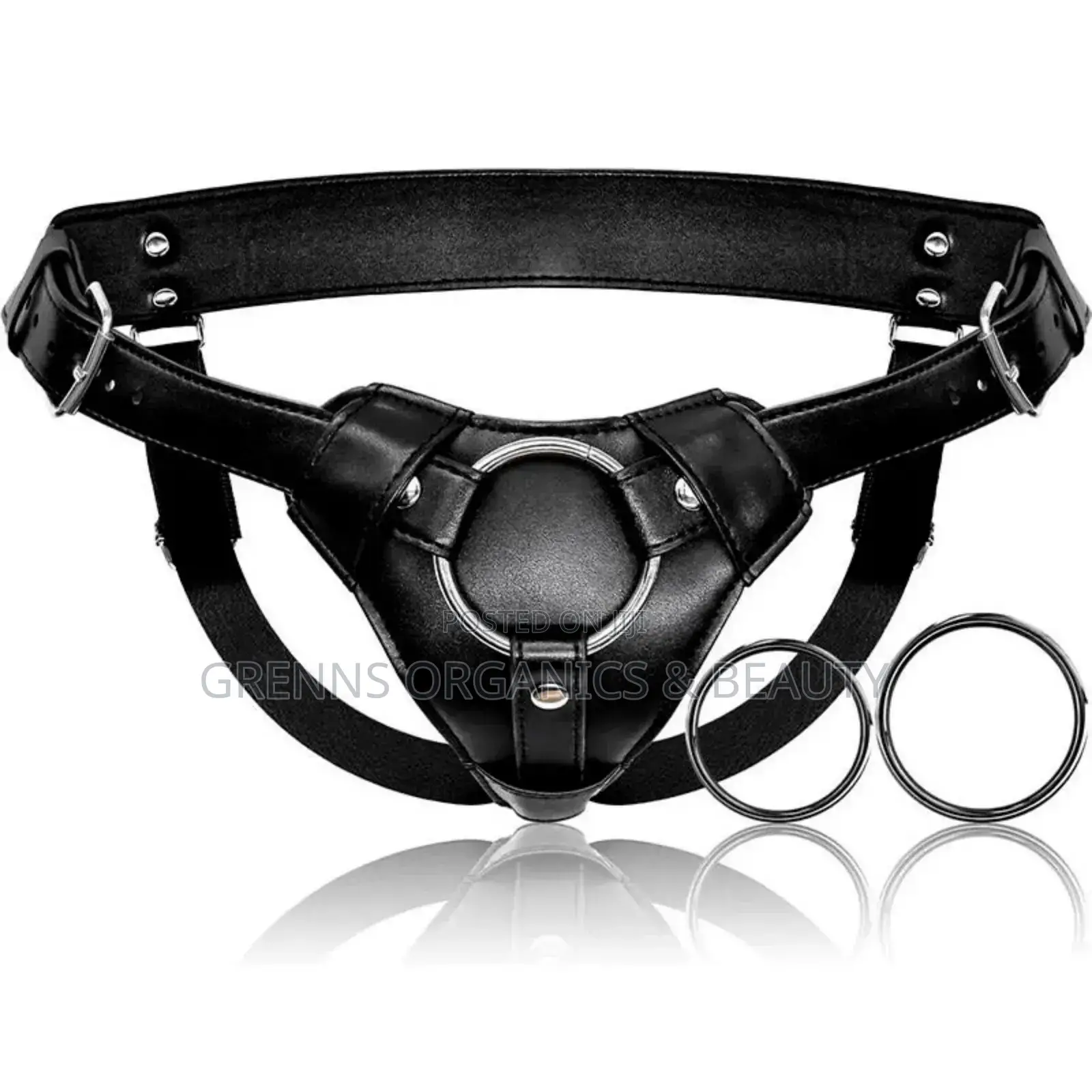 Strap on Wear Pant for Dildos Premium Leather