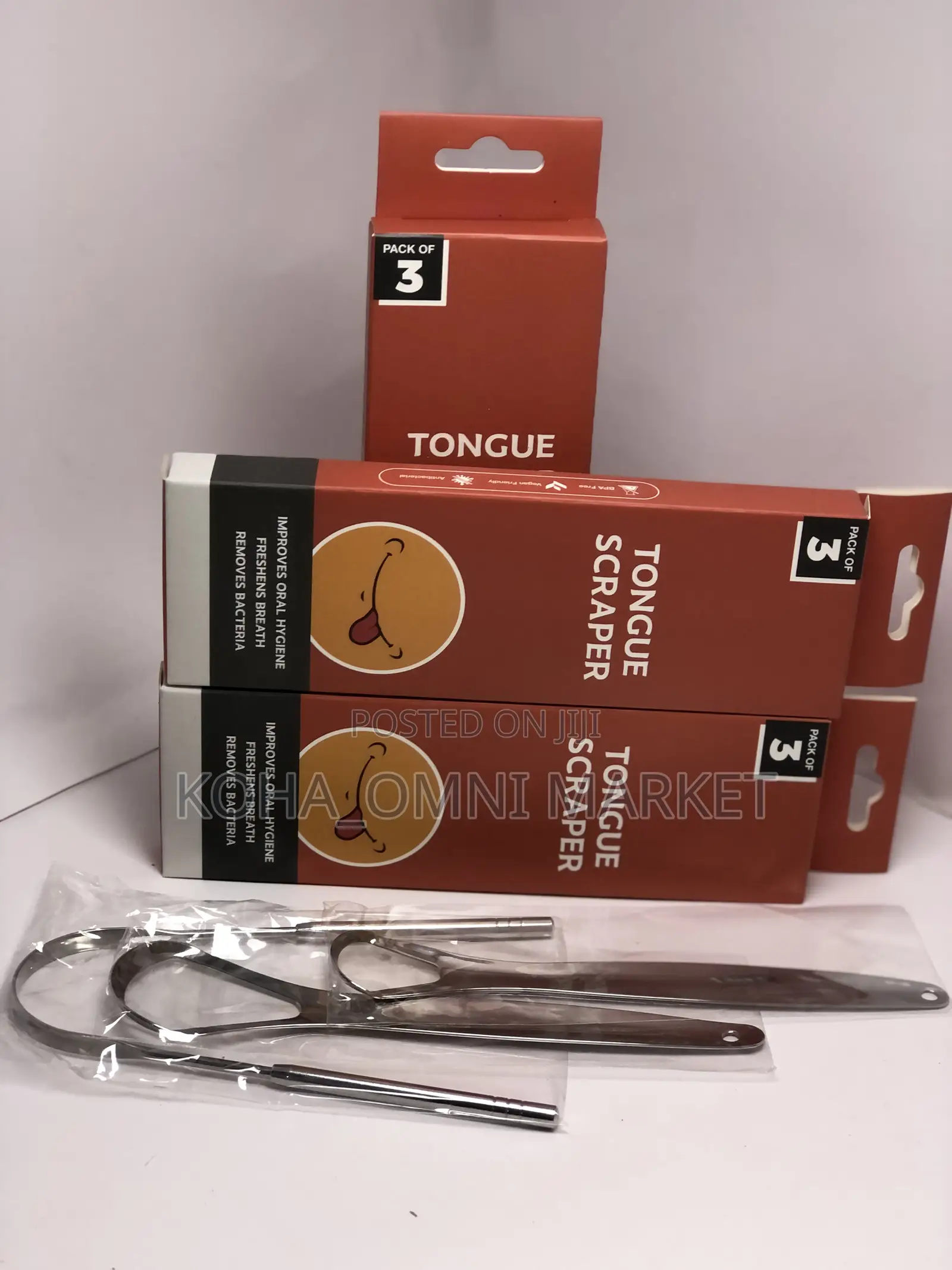 3 in 1 Tongue Scrapper