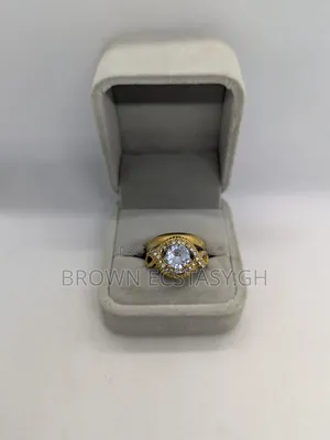 Big Stone 2 Piece Wedding Rings (Swipe for More)