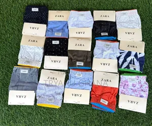 100% Cotton Zara Boxer Shorts –Now Available At Tryahu