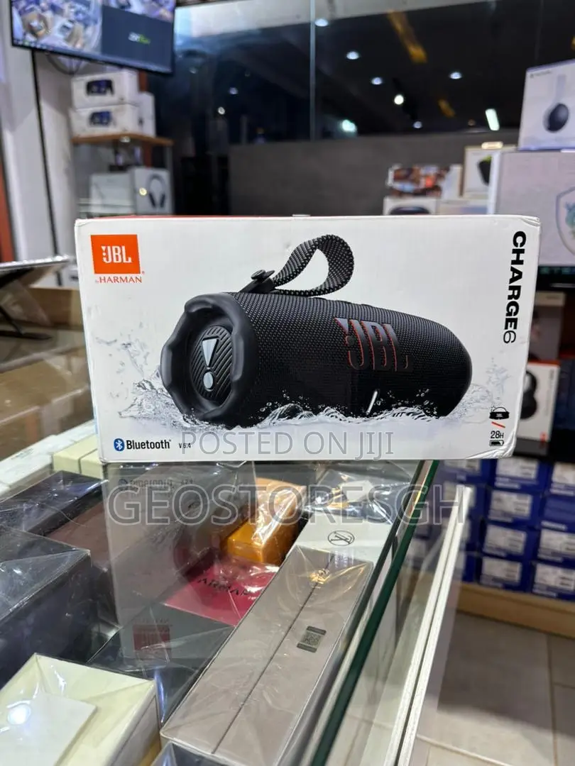 JBL Charge 6 - Portable Waterproof Drop-Proof Bluetooth Speaker