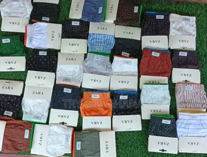 Just Landed|Shop Men’S Cotton Zara Boxer Shorts –Tryahu Price In Ghana