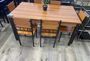 Wooden 6seater Dining Table With Chairs