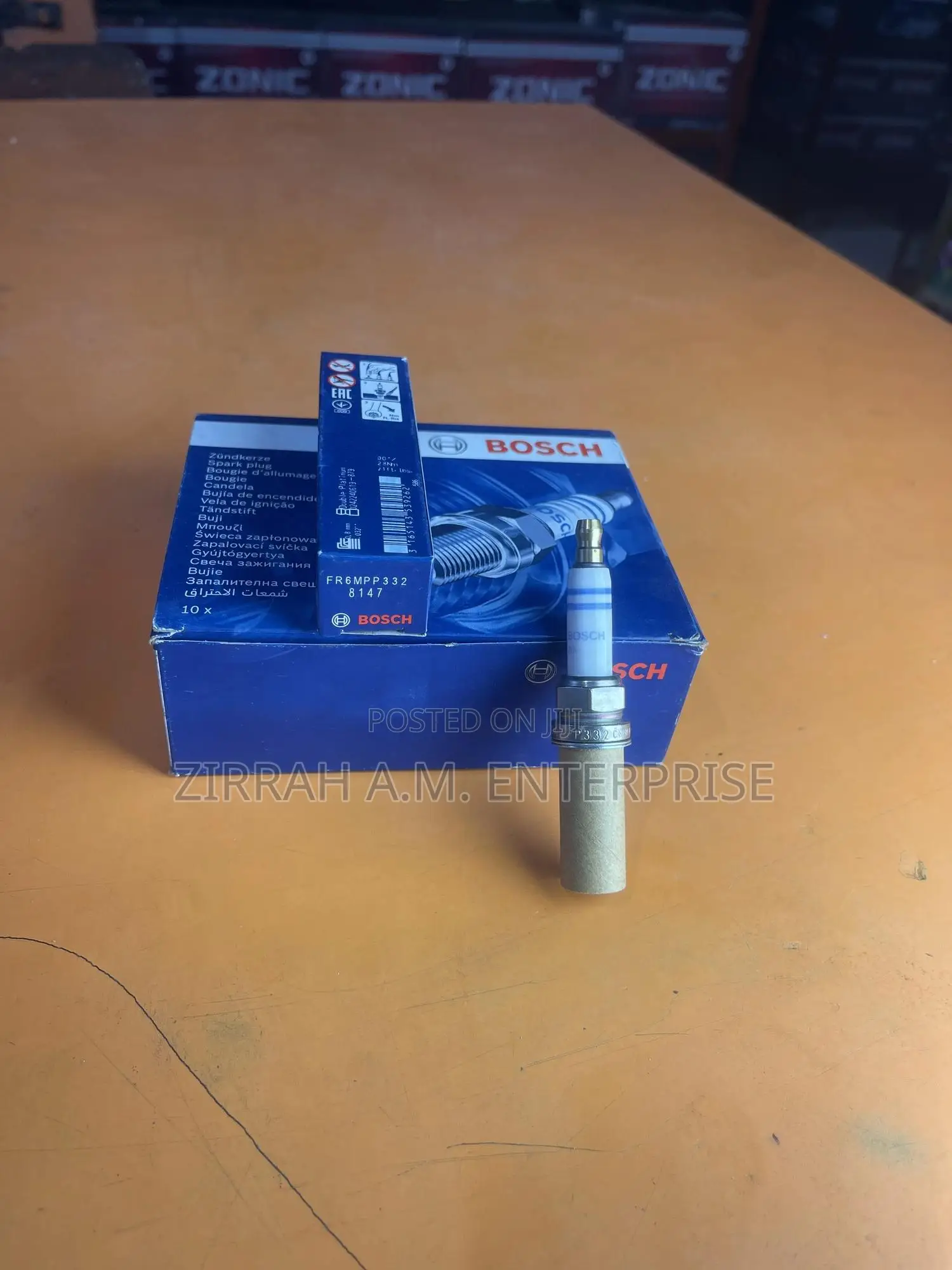 Spark Plug Bosch 8147 Fr6mpp332 Platinum Benz 1set (4pcs)