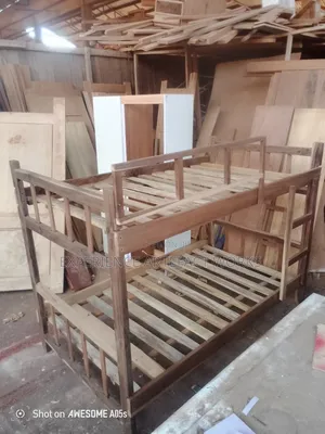 Bunk Bed With Guard And Stairs