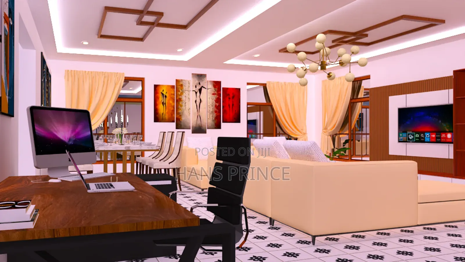 External and Interior 3d Drawings
