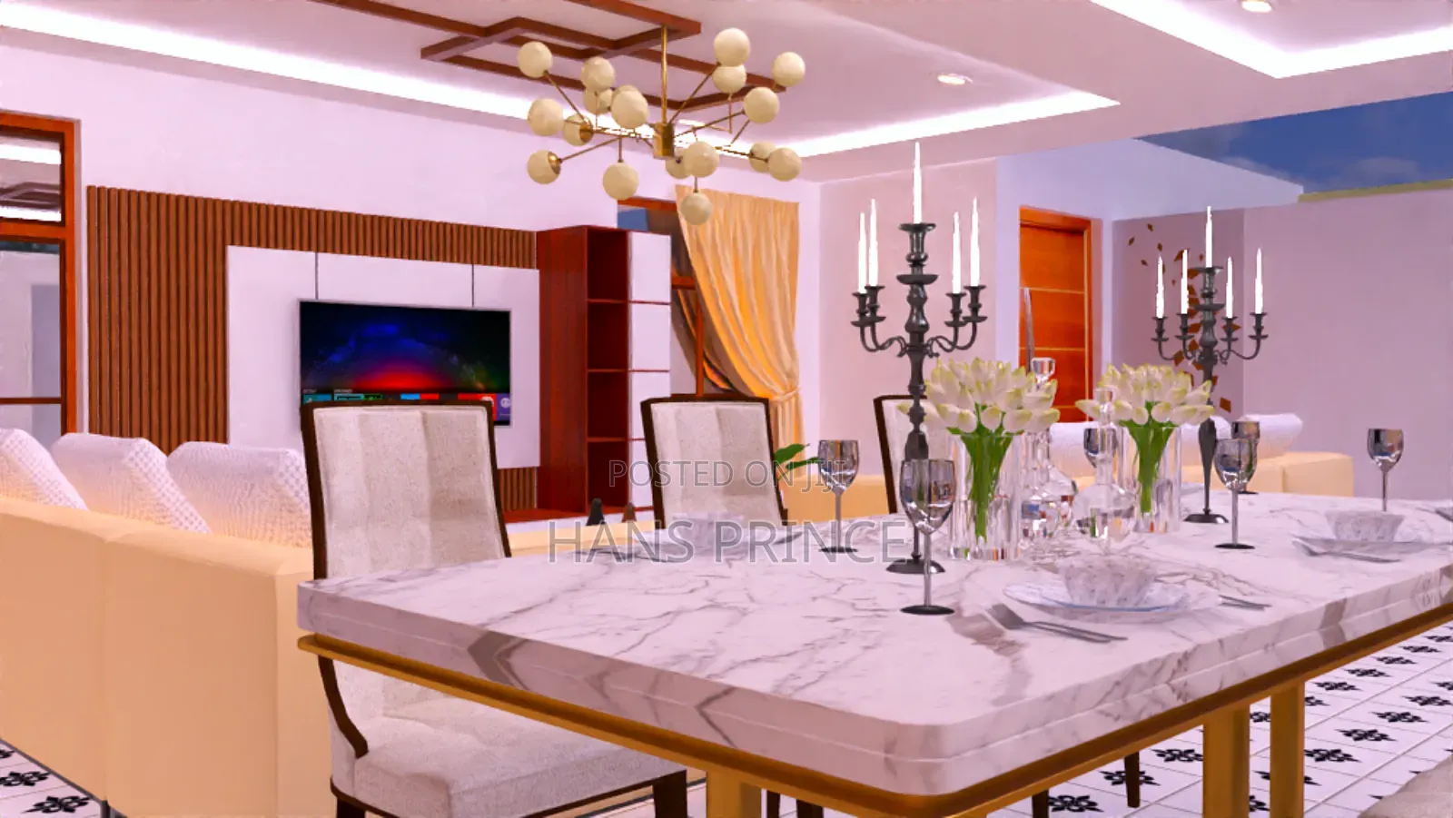 External and Interior 3d Drawings