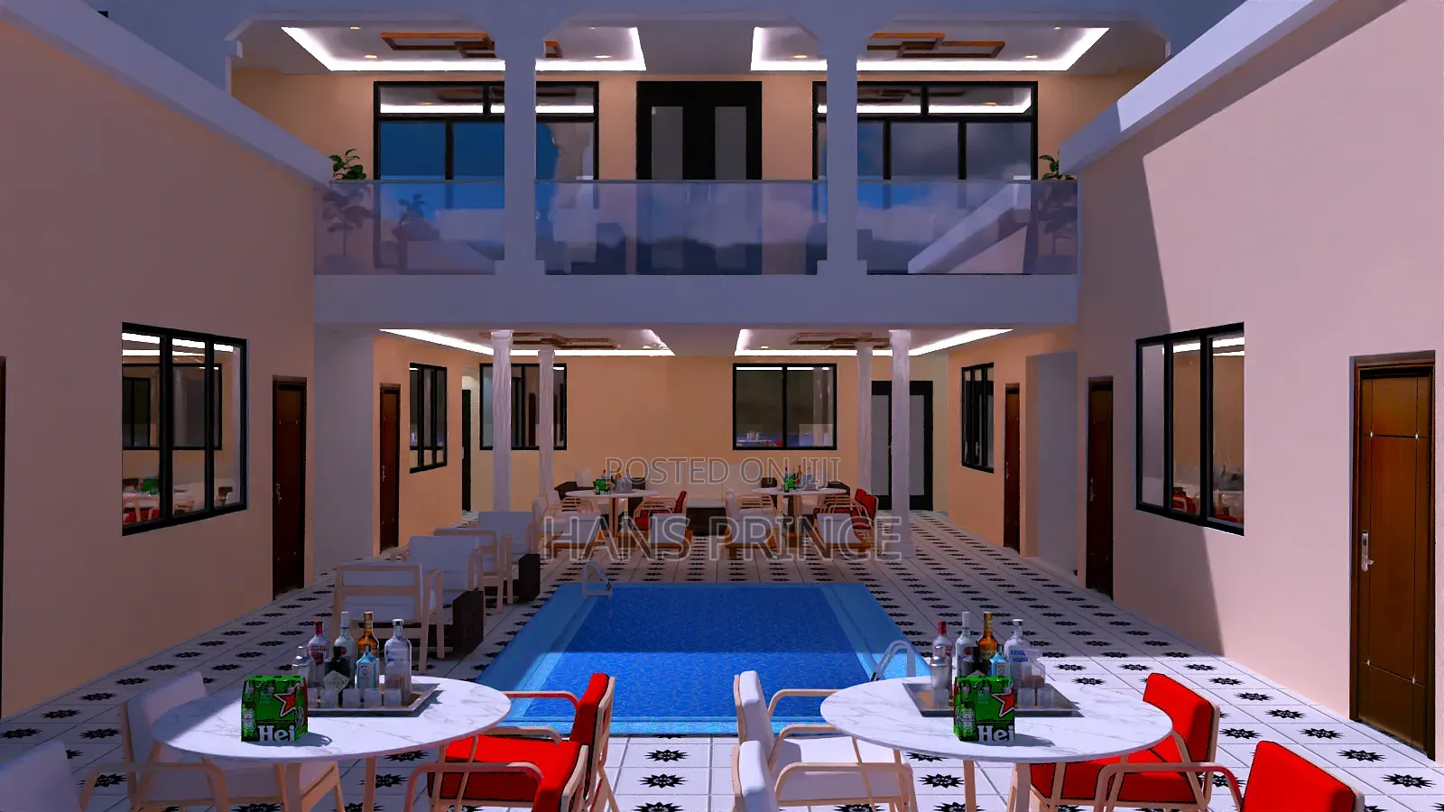 External and Interior 3d Drawings