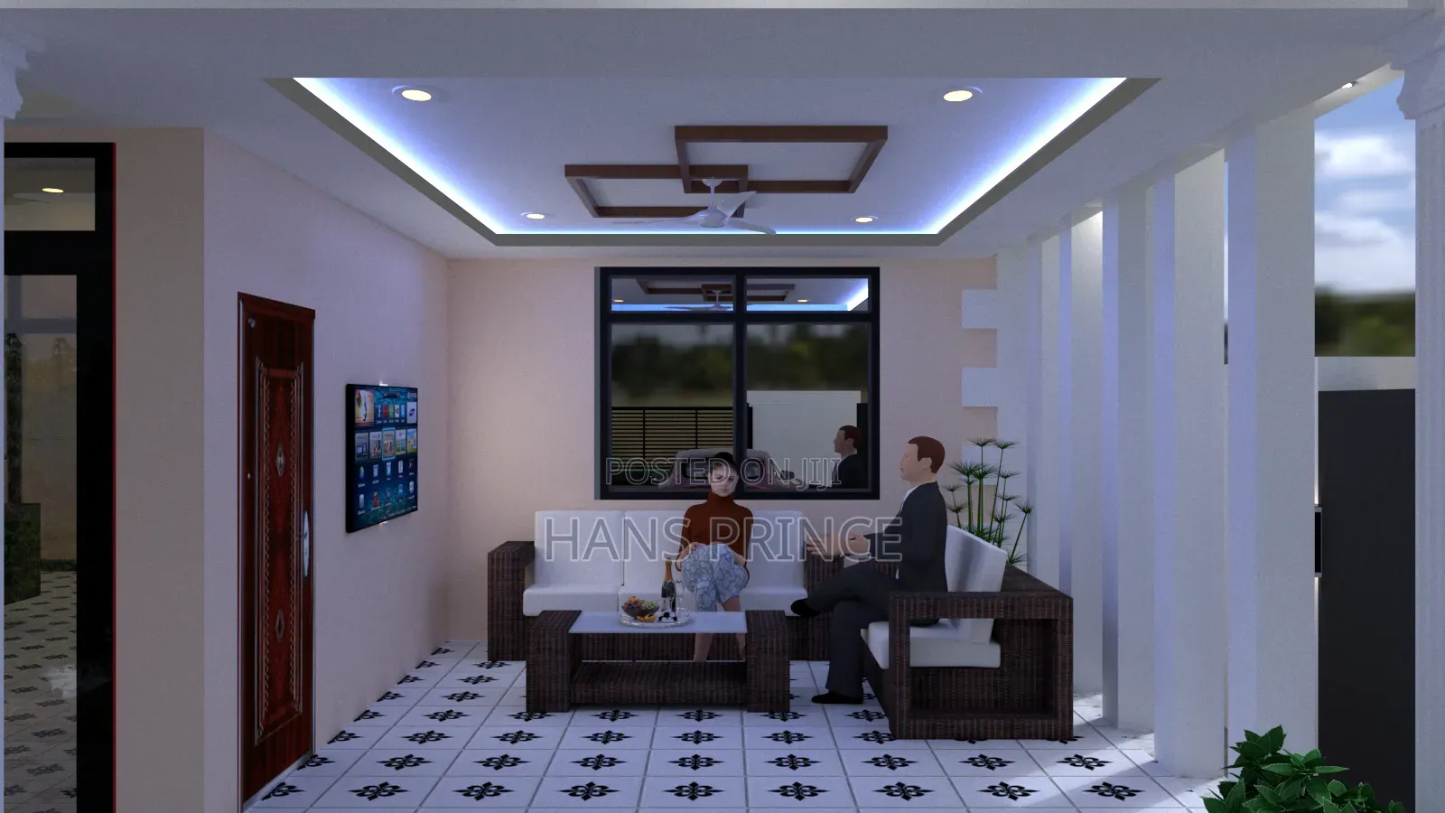 External and Interior 3d Drawings