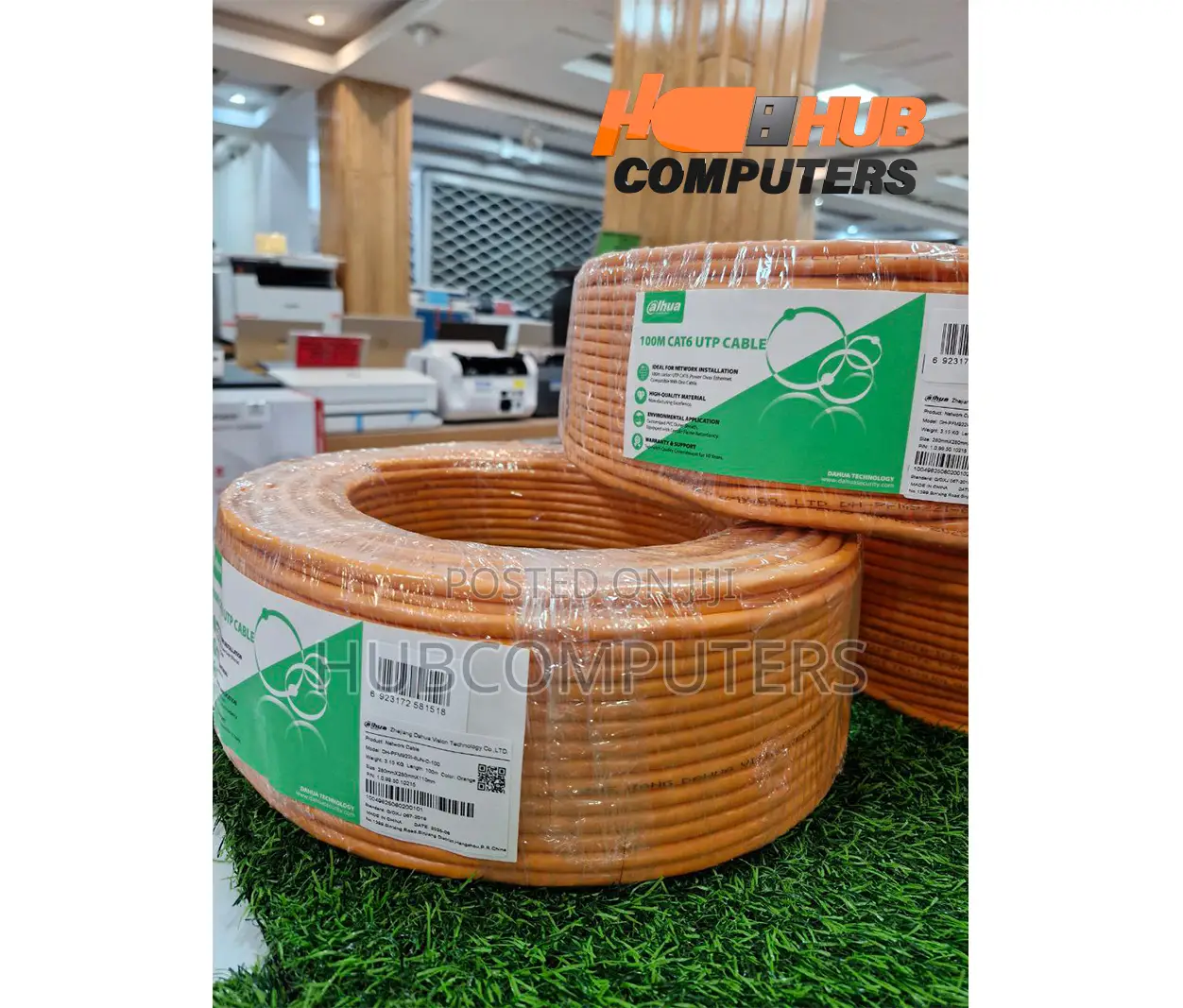 Dahua Pfm920i-6un-C-100 Cat6 Utp 100m