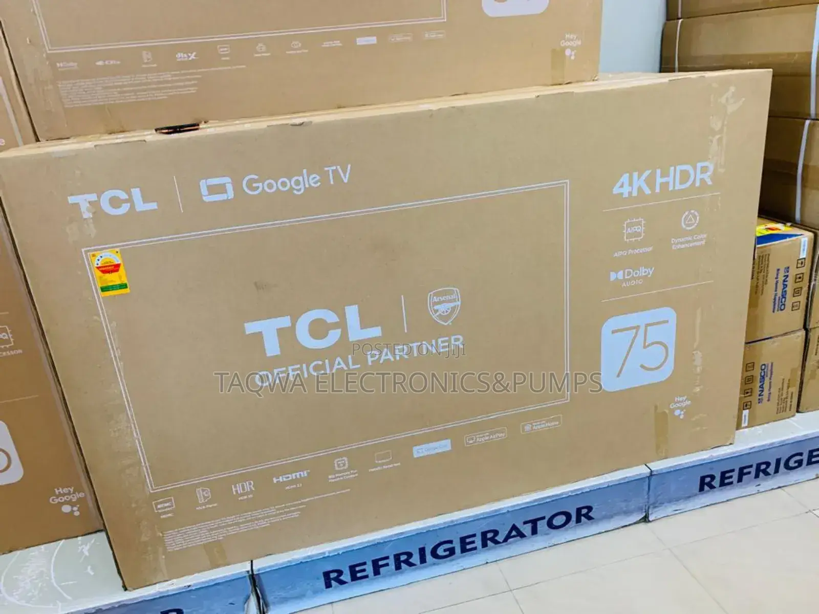 Stylish TCL 75 Inches Smart Uhd Google Tv