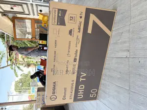 Fresh in Box Sigma 50 Inch Uhd Smart Android Digital Satellite Tv.