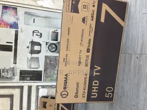 Purchase Original Sigma 50” Uhd Smart Android Digital Frameless Tv