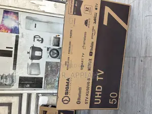 Purchase Original Sigma 50” Uhd Smart Digital Frameless Television.