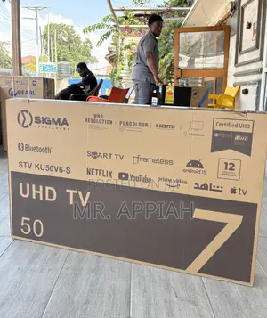 Purchase Sigma 50” Uhd Smart Android Digital Satellite Frameless Tv