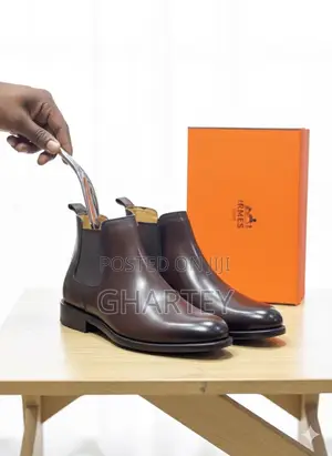 Charles Jones Premium Chelsea Boots - Brown