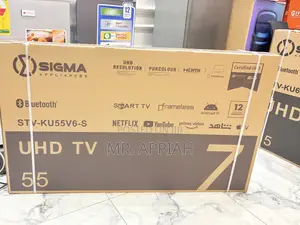 Purchase Authentic Sigma Uhd Smart Android Satellite Frameless T.