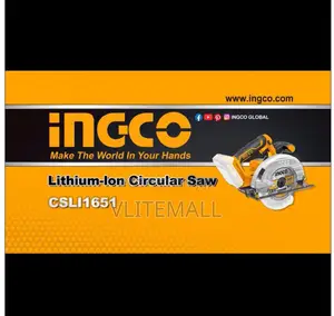 Ingco 7′′ Cordless Lithium Ion Circular Saw 20v, 4600 RPM - Csli1651
