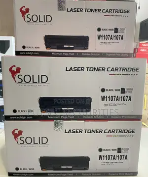 107a Laser Toner Cartridge Compatible Black ( W1107a With Chip)