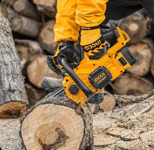 Ingco 8" Lithium-Ion Cordless Chain Saw With 20v 2.0ah Charger