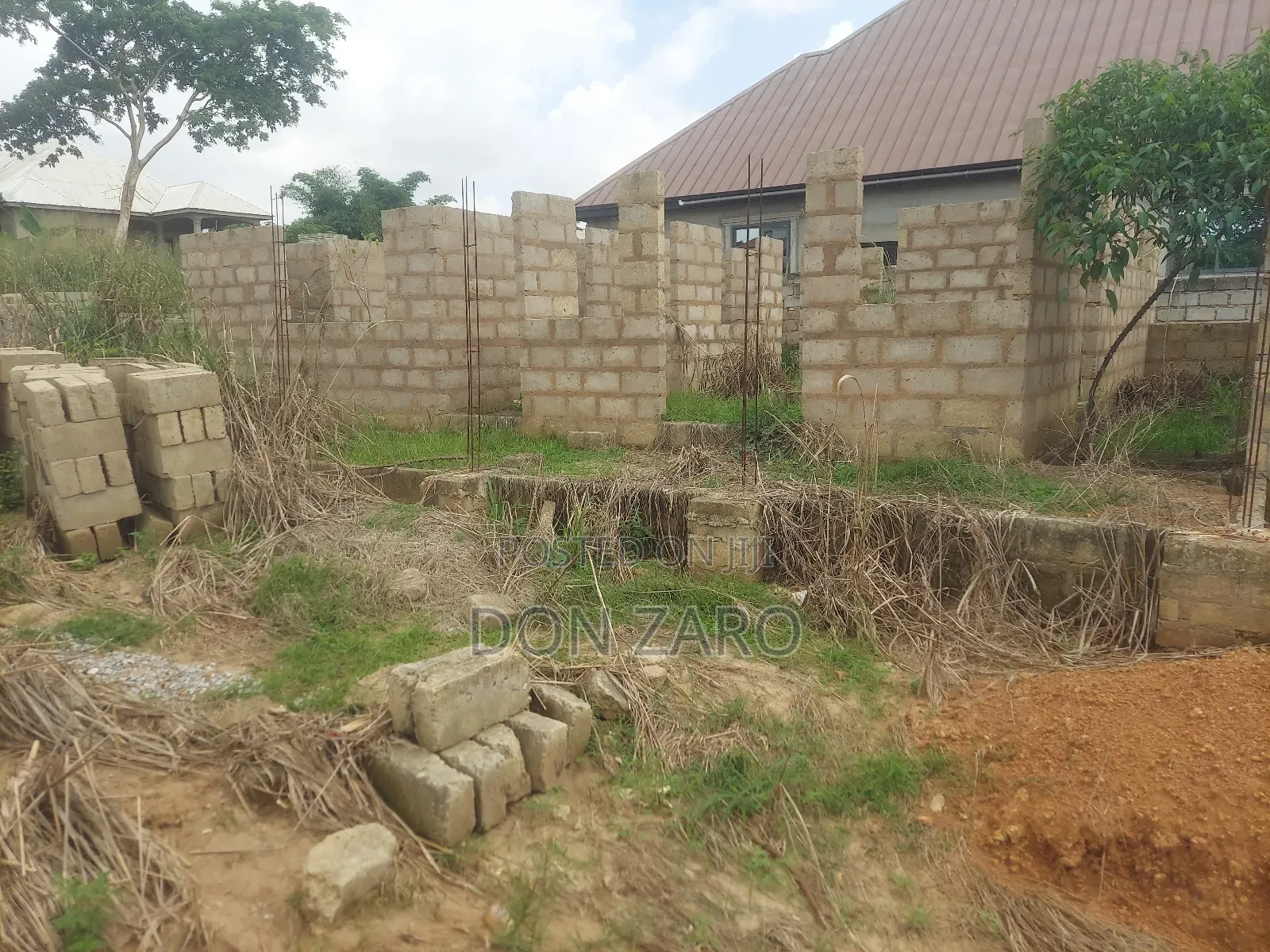 Uncompleted House and Land for Sale
